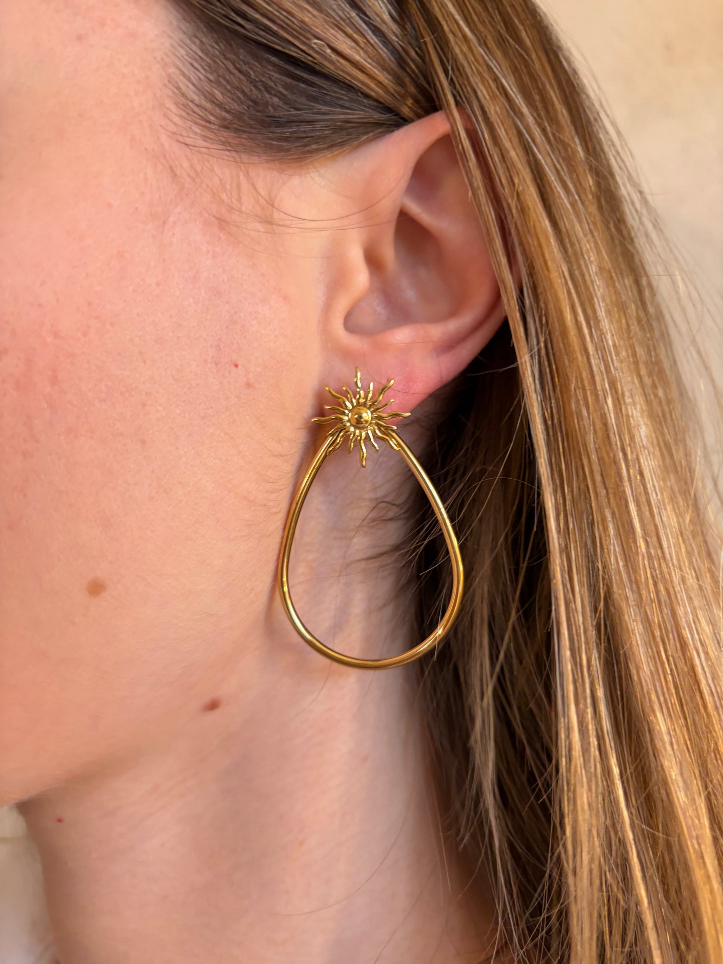 Boucles d'oreilles SUN - Anemone Store