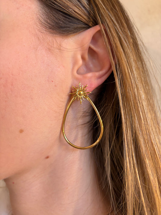 Boucles d'oreilles SUN - Anemone Store