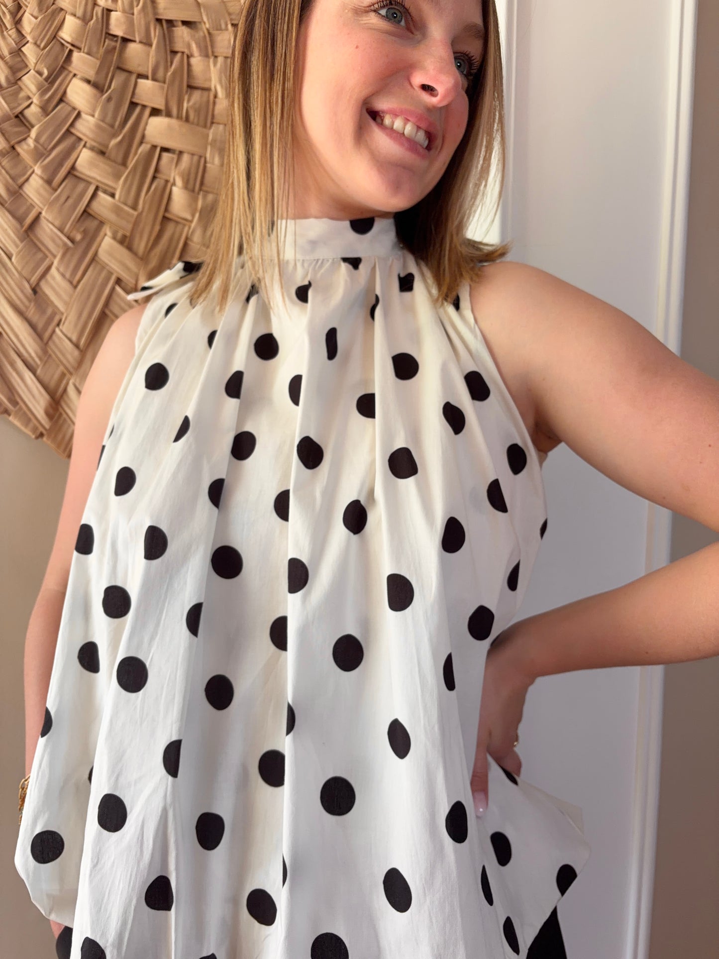 Blouse pois APOLINE - Anemone Store