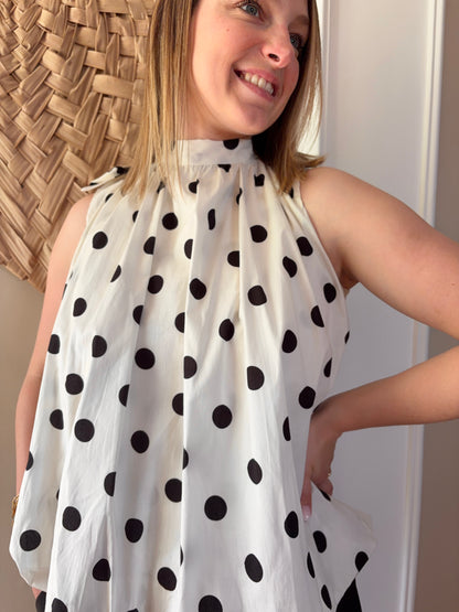 Blouse pois APOLINE - Anemone Store