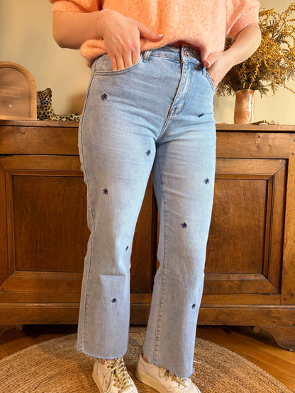 Jean motifs AGATHA - Anemone Store
