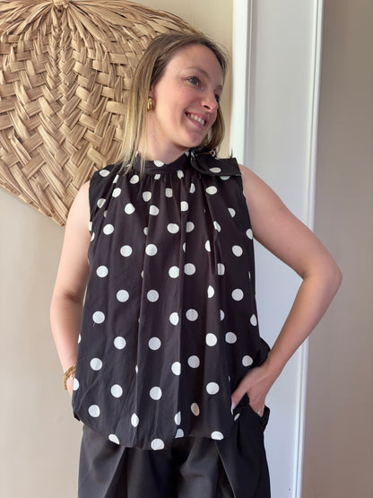 Blouse pois APOLINE - Anemone Store