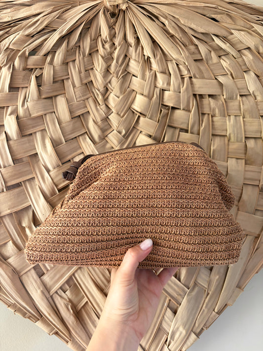 Pochette raphia - Anemone Store