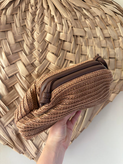 Pochette raphia - Anemone Store