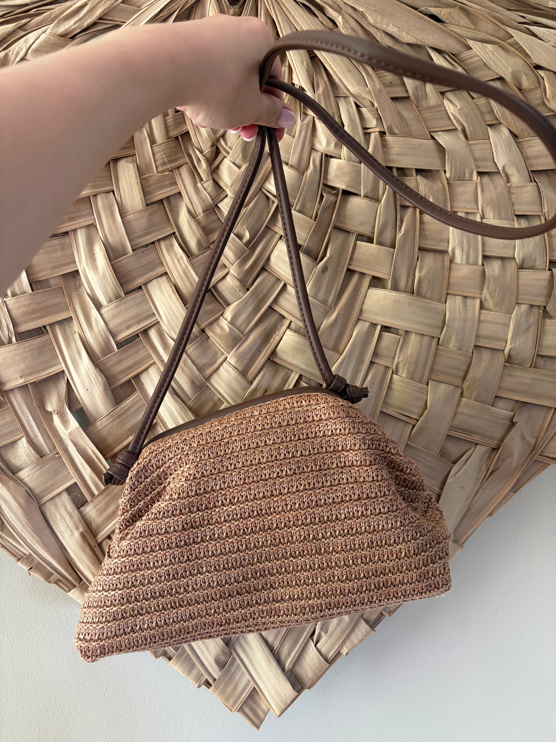 Pochette raphia - Anemone Store