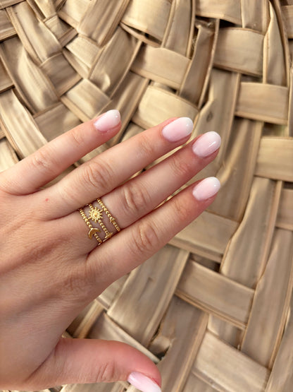 Bague 3 rangs - Anemone Store