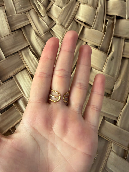Bague 3 rangs - Anemone Store