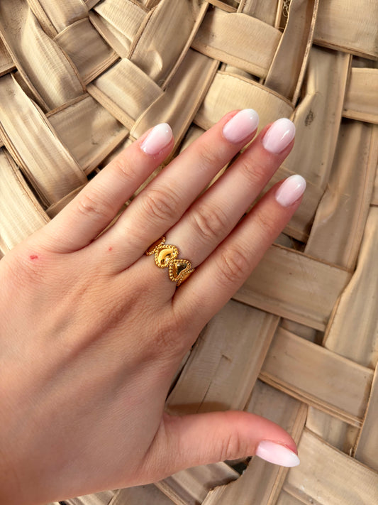 Bague coeur - Anemone Store