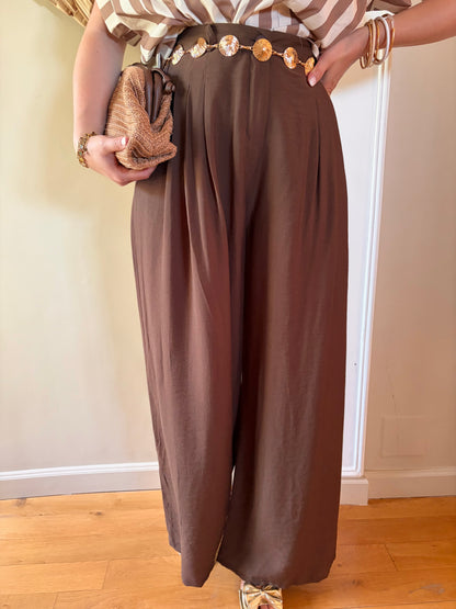 Pantalon SARA choco - Anemone Store