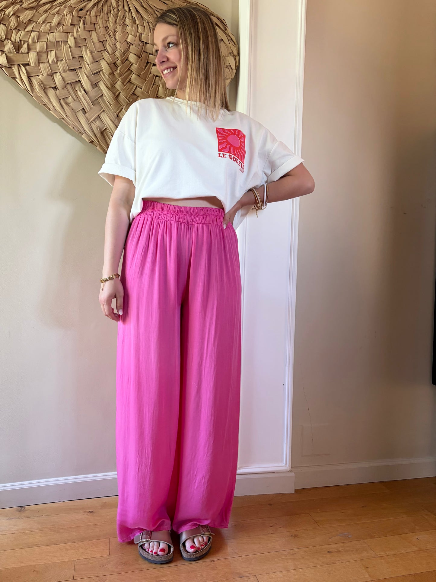 Pantalon CARMEN Fushia - Anemone Store