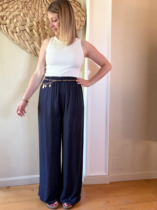Pantalon CARMEN Marine - Anemone Store