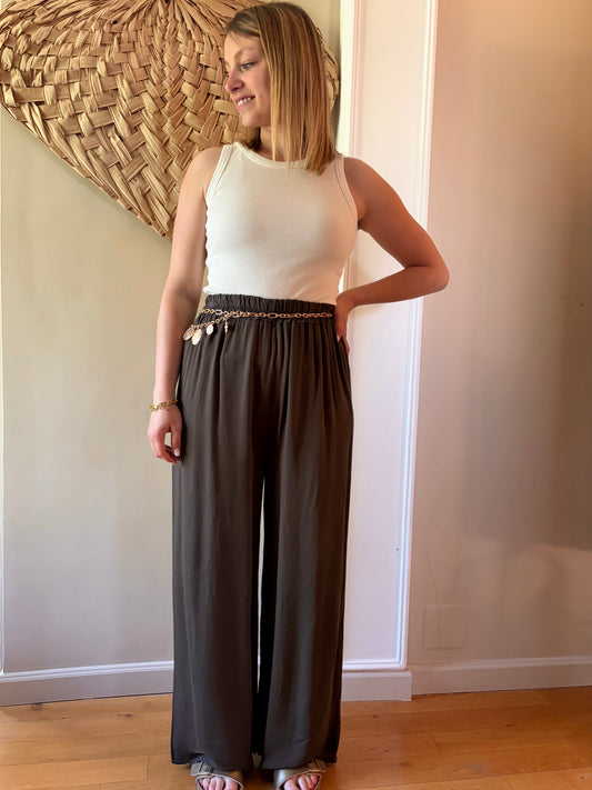 Pantalon CARMEN Choco - Anemone Store