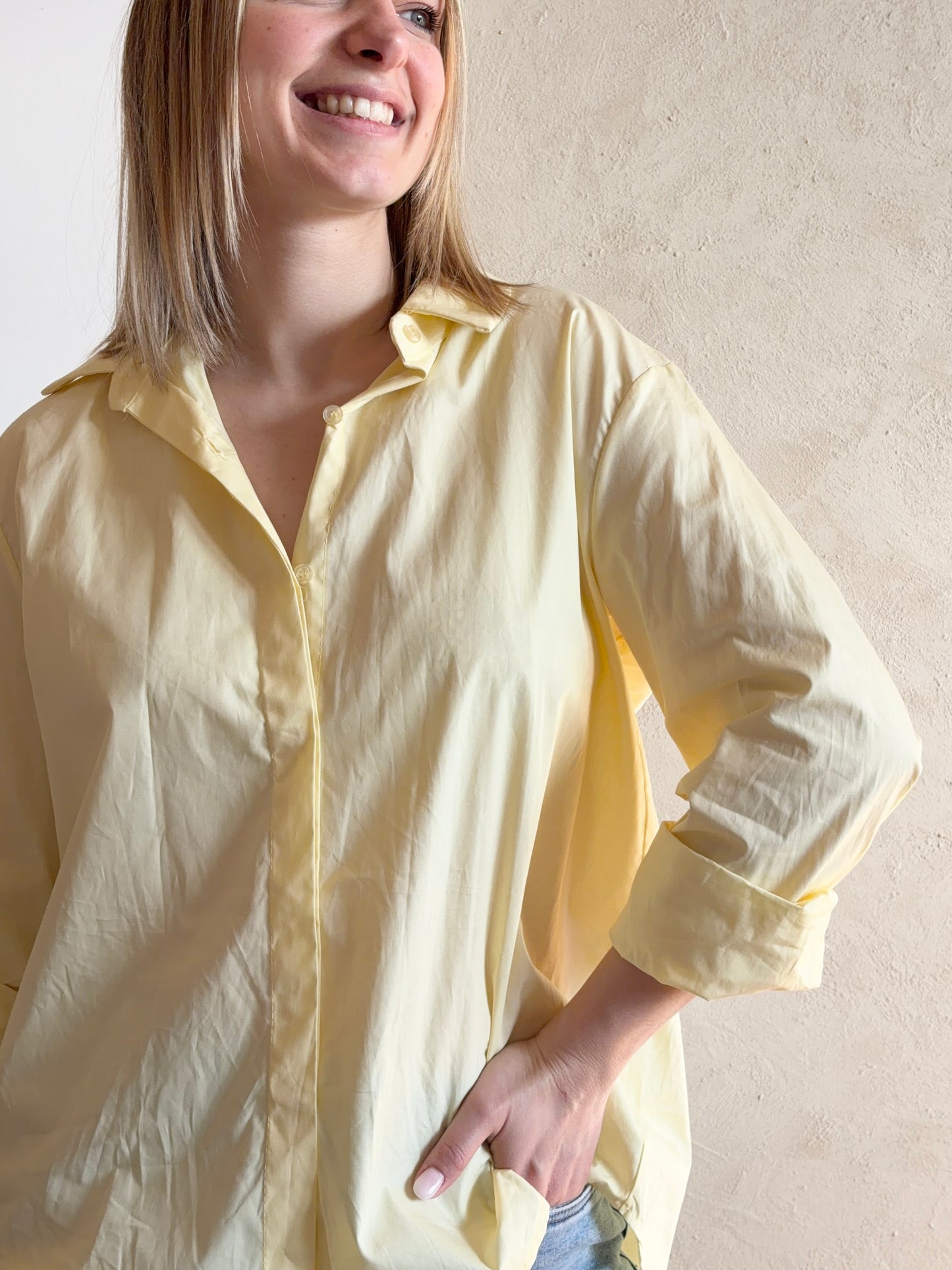 Chemise jaune LINOA - Anemone Store