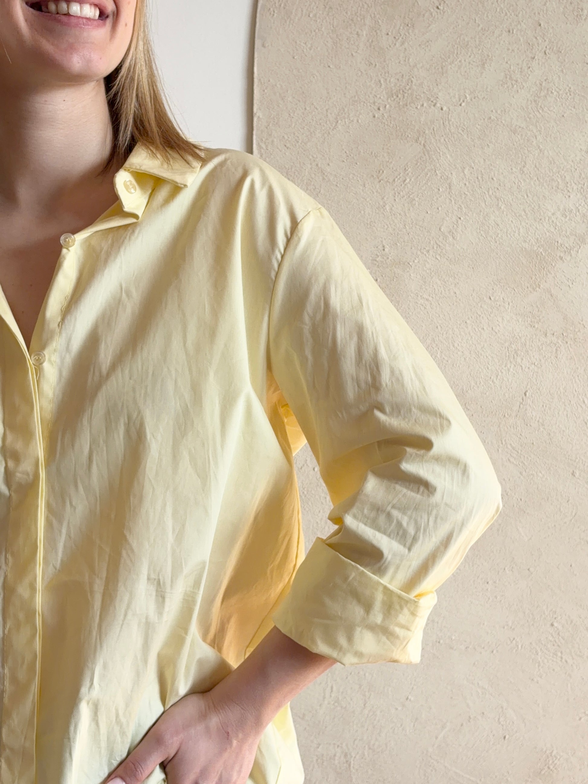 Chemise jaune LINOA - Anemone Store