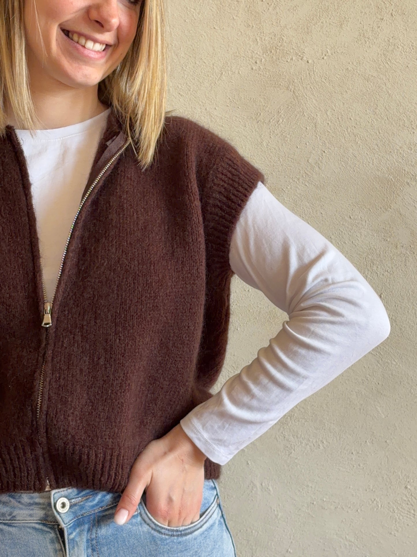Gilet sans manche VIOLA - Anemone Store