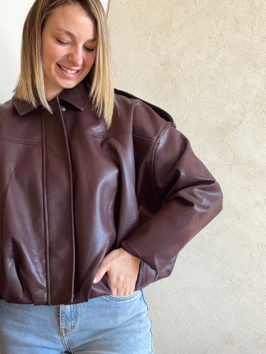 Veste bordeaux PAOLA - Anemone Store