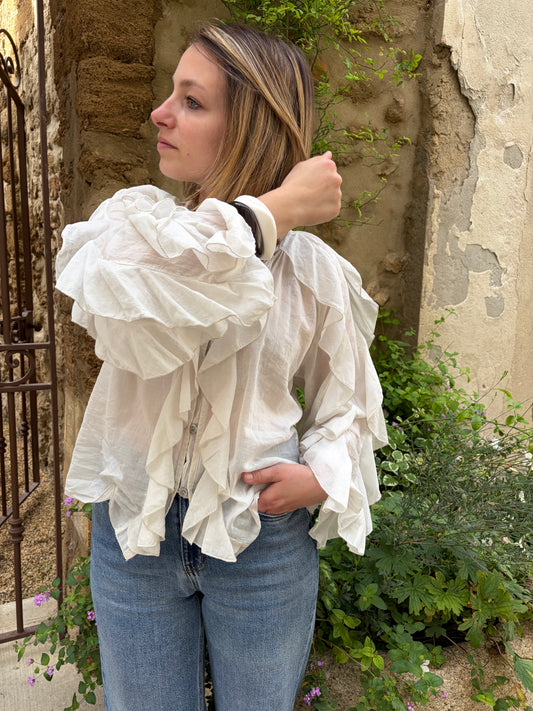 Blouse crème  LISE - Anemone Store