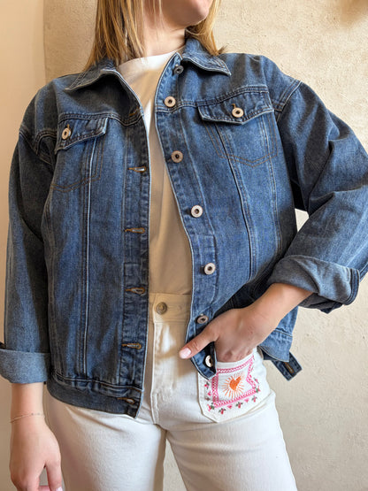 Veste en jean LOVE - Anemone Store