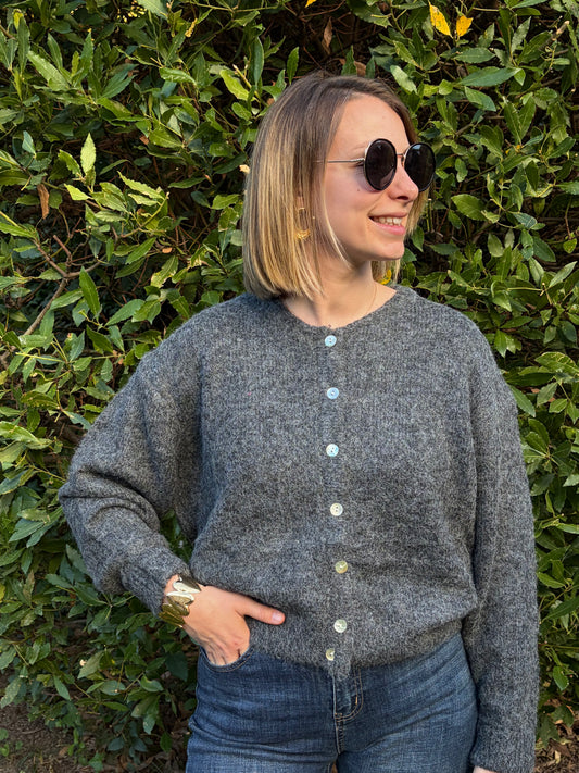 Gilet GASPARD gris foncé