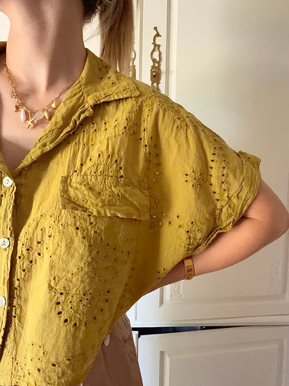 Chemise ALIENORE Anis