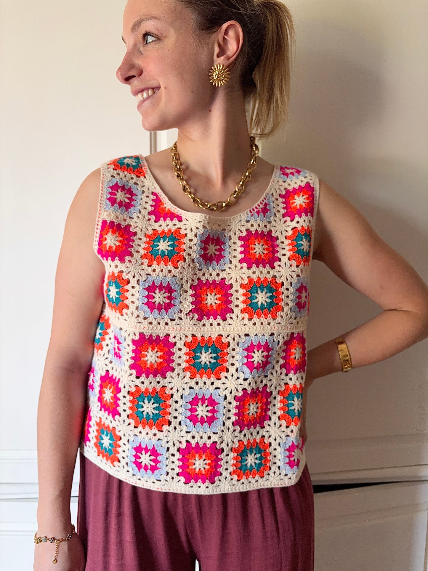 Top crochet ELIE