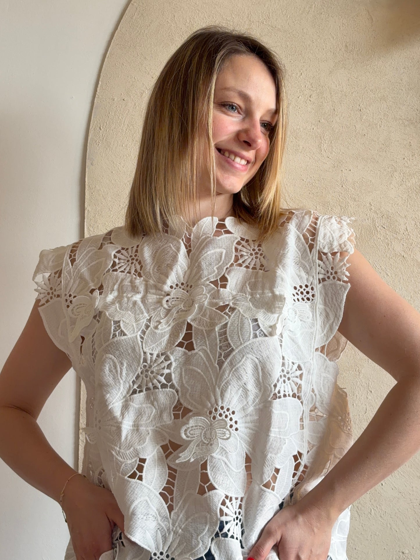 Haut crochet AGLAE - Anemone Store