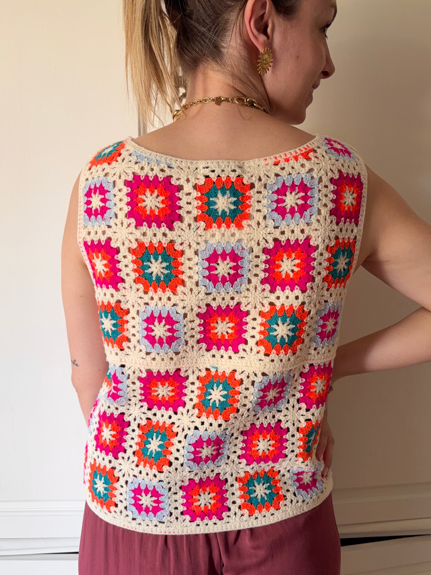 Top crochet ELIE