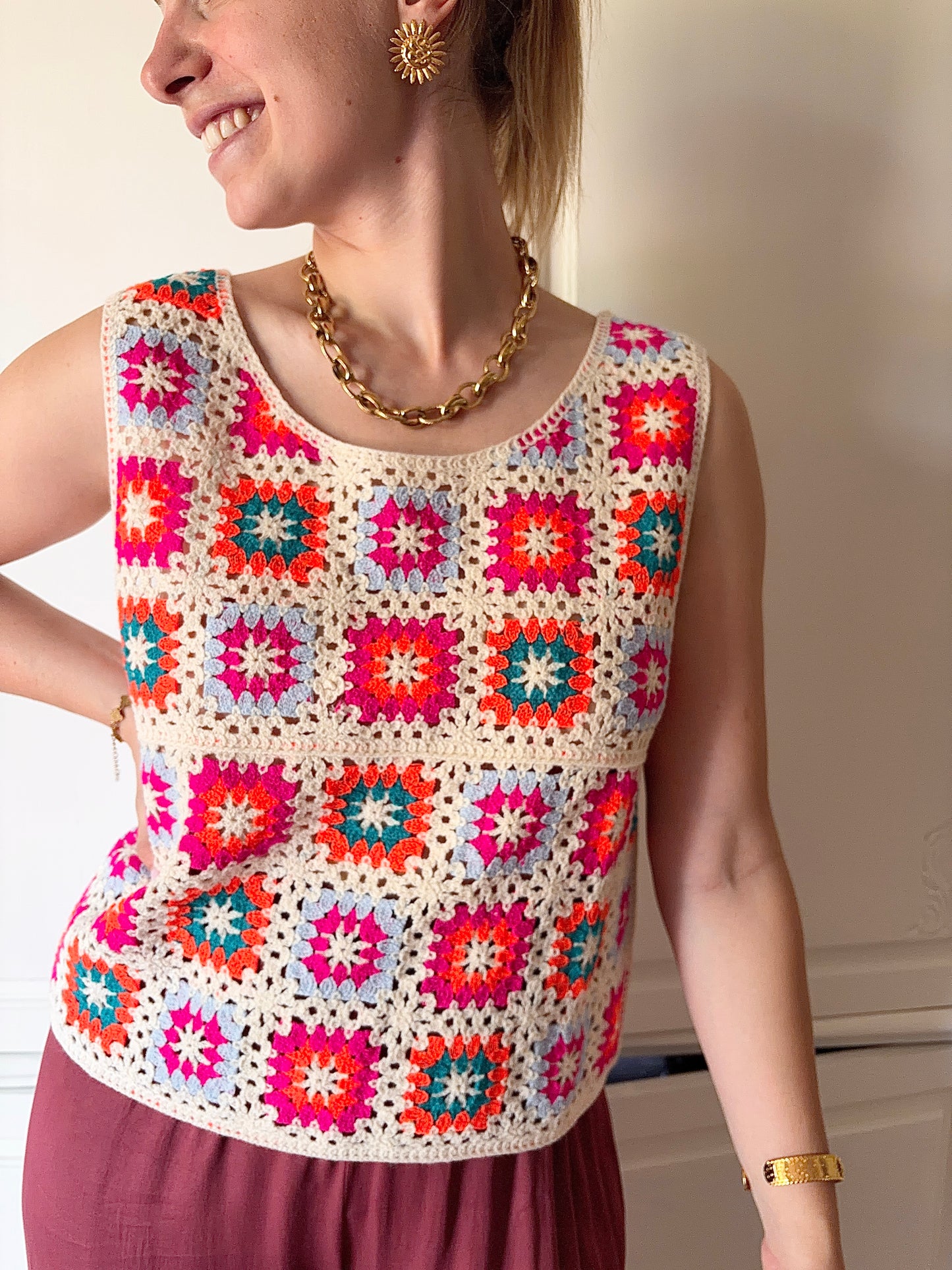 Top crochet ELIE