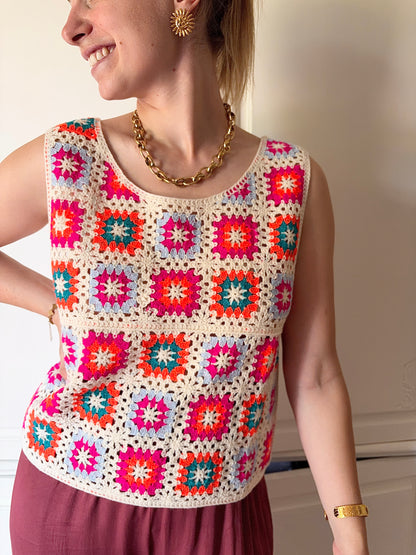Top crochet ELIE