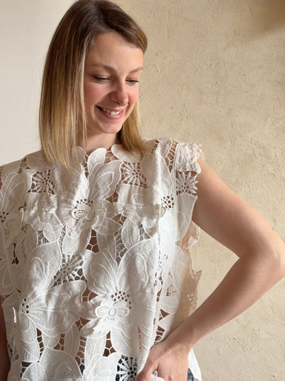 Haut crochet AGLAE - Anemone Store