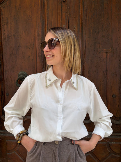 Chemise PASCALE Blanche - Anemone Store