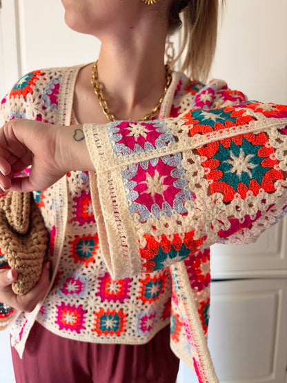 Gilet crochet ALBA