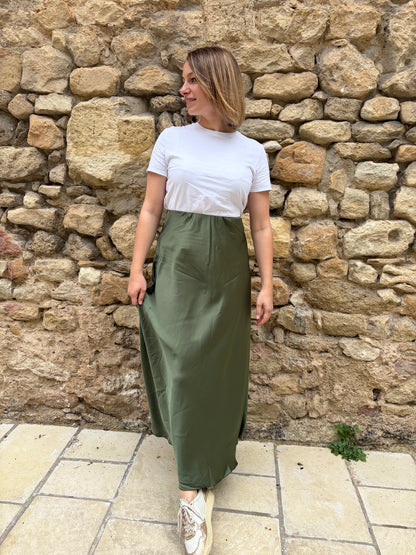 Jupe SCARLETT Kaki - Anemone Store
