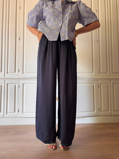 Pantalon ALDA Marine