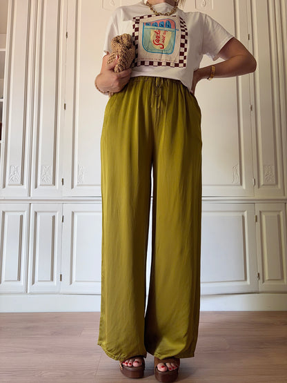 Pantalon ALDA Anis