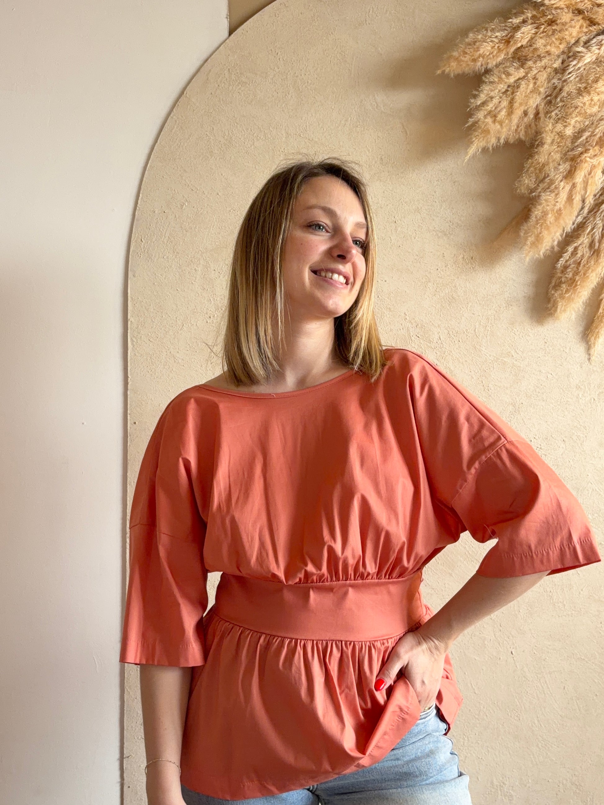 Blouse dos nu ASTRID - Anemone Store