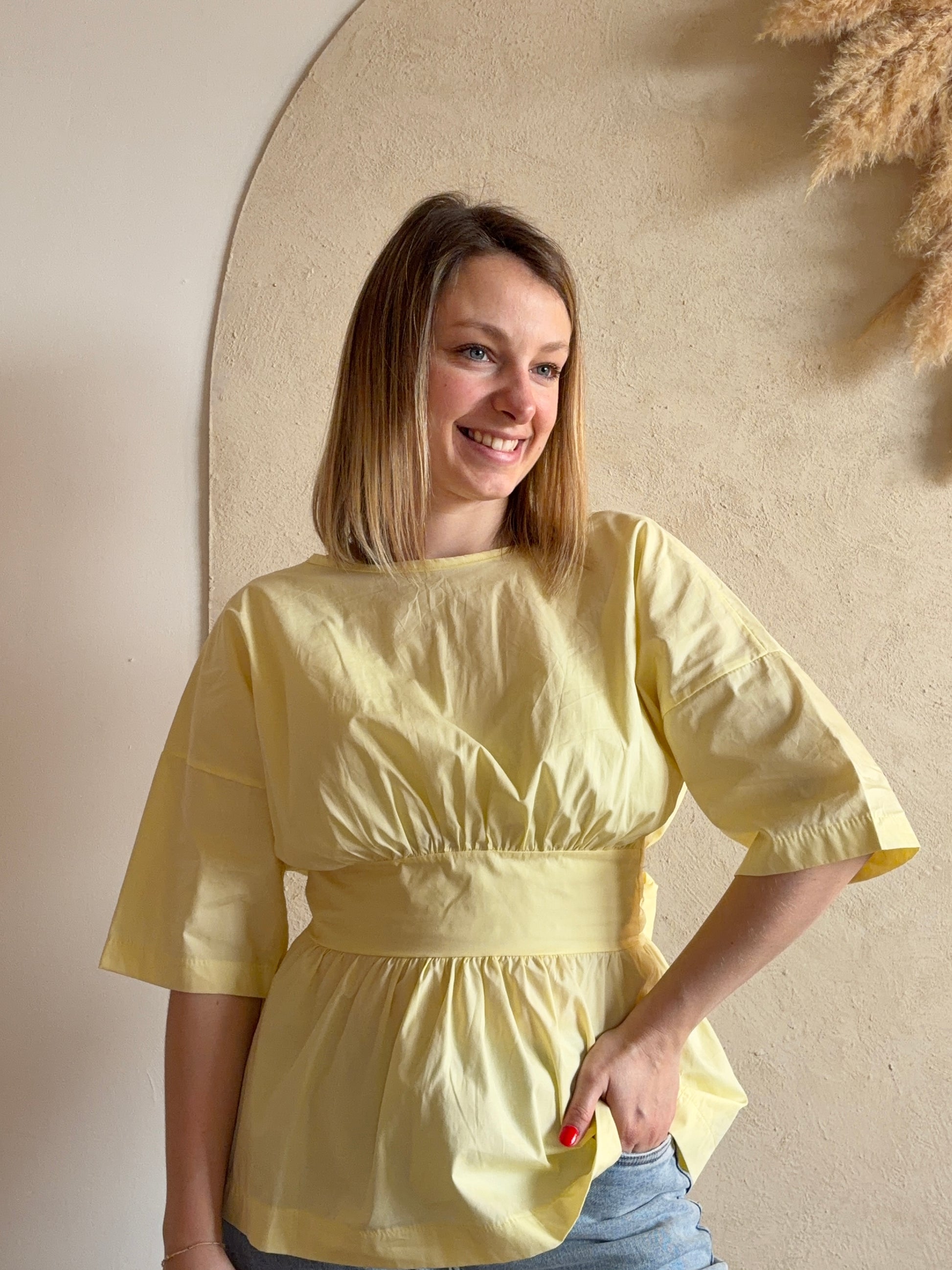 Blouse dos nu ASTRID - Anemone Store