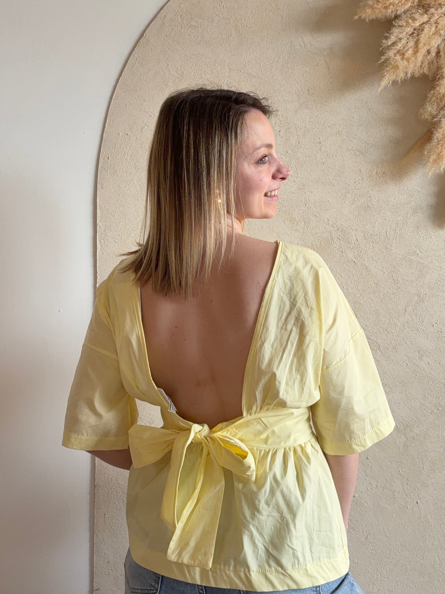 Blouse dos nu ASTRID - Anemone Store