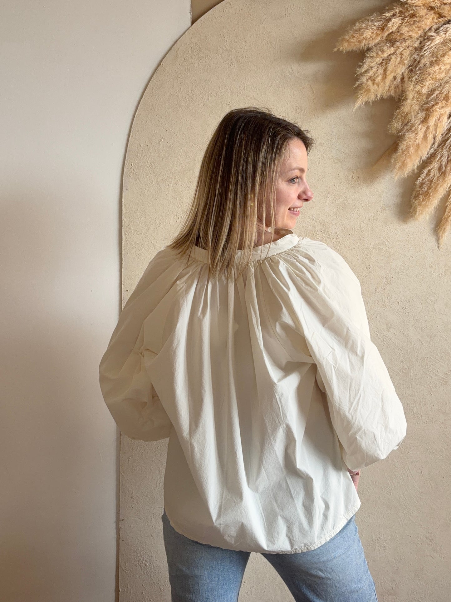 Blouse crème ISADORA - Anemone Store