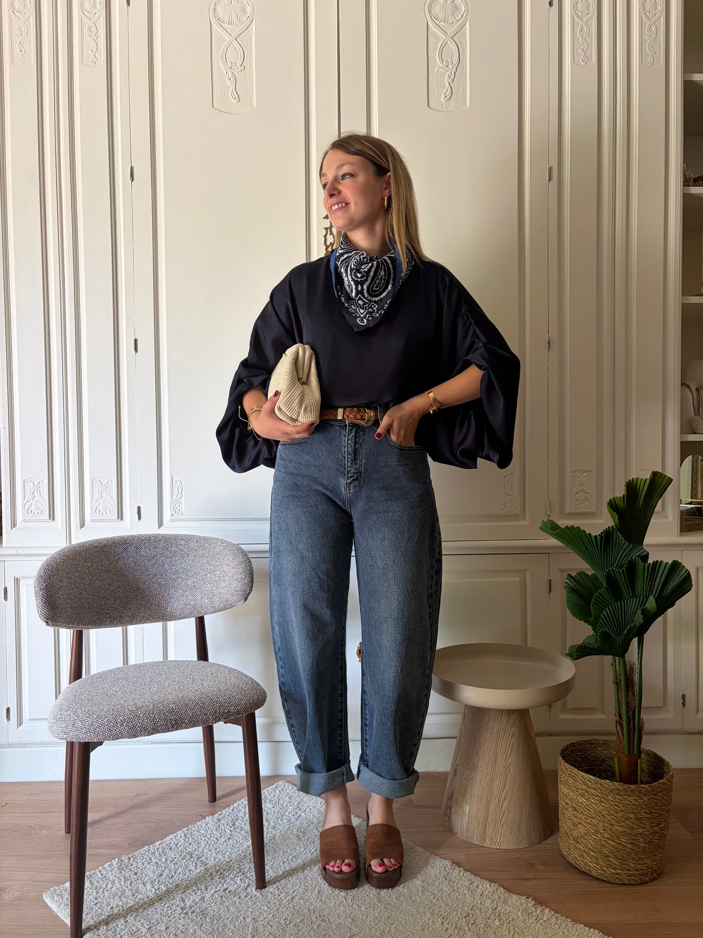 Blouse MOLLY Marine