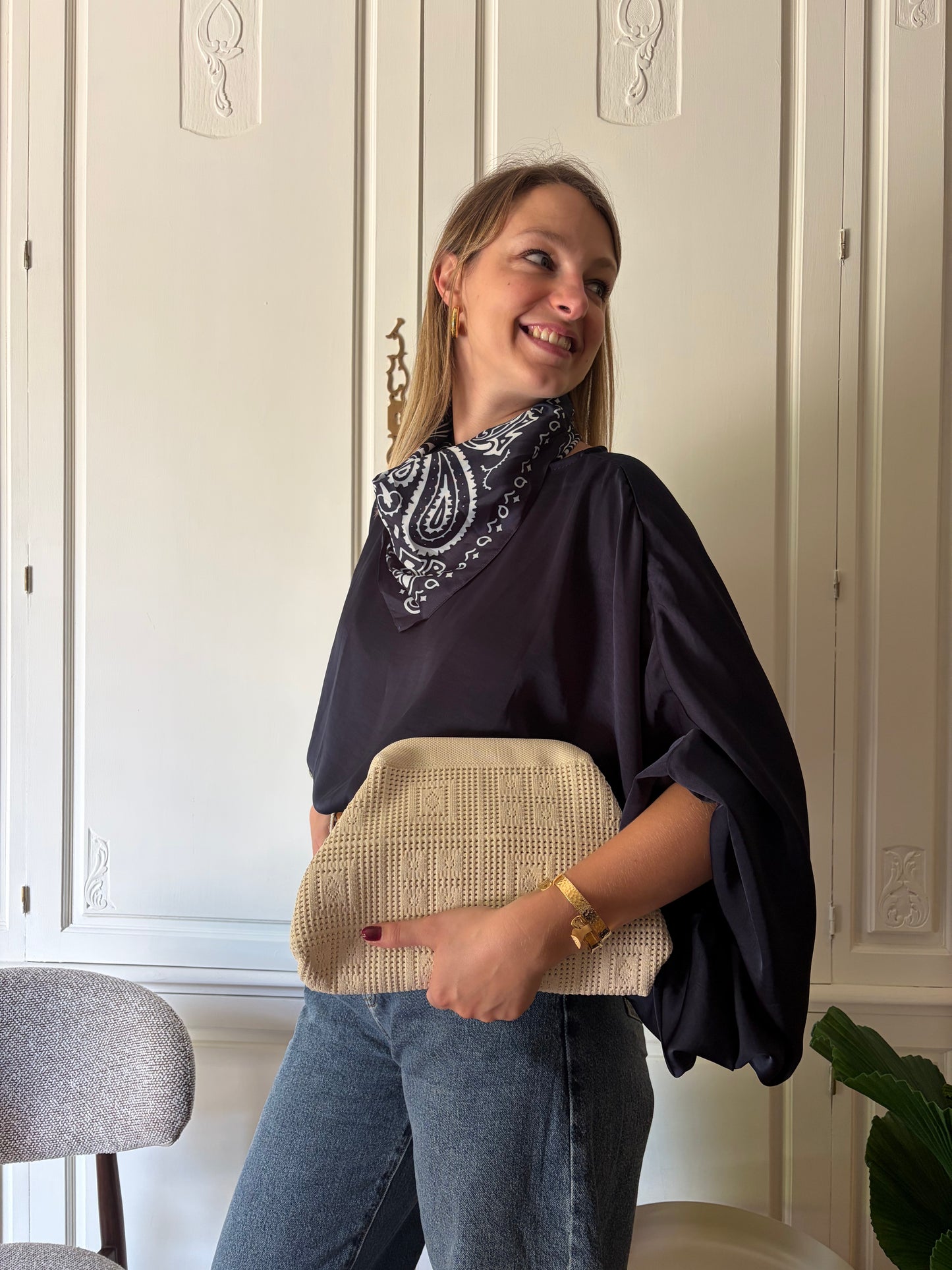 Blouse MOLLY Marine