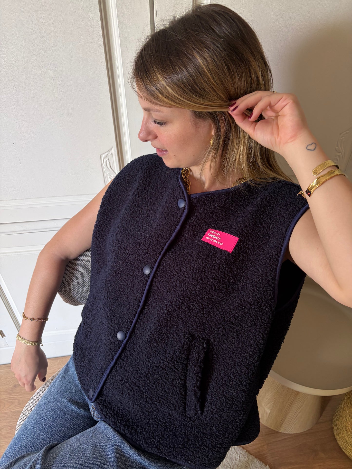Gilet sans manches LOLA marine