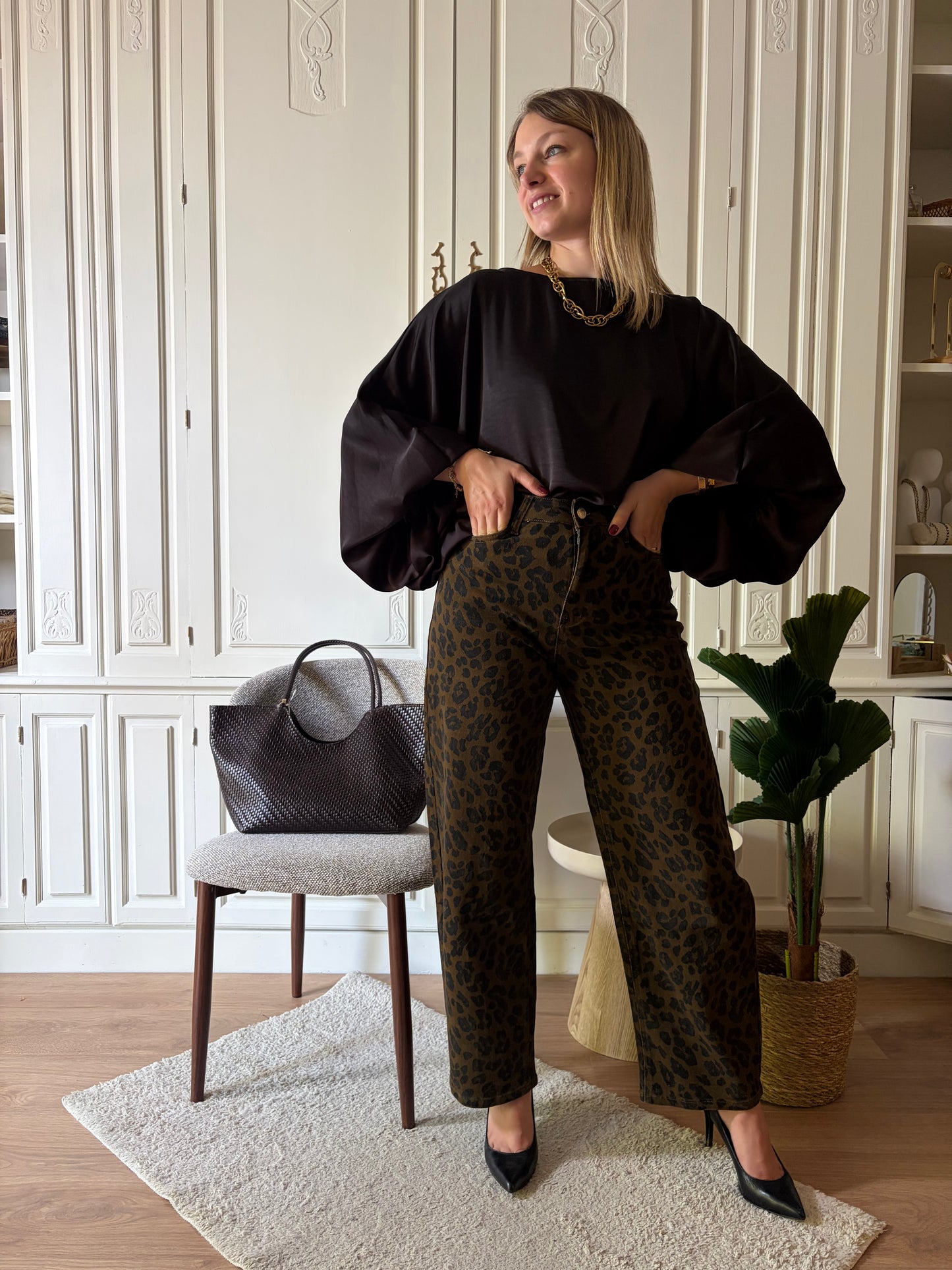 Blouse MOLLY Noir