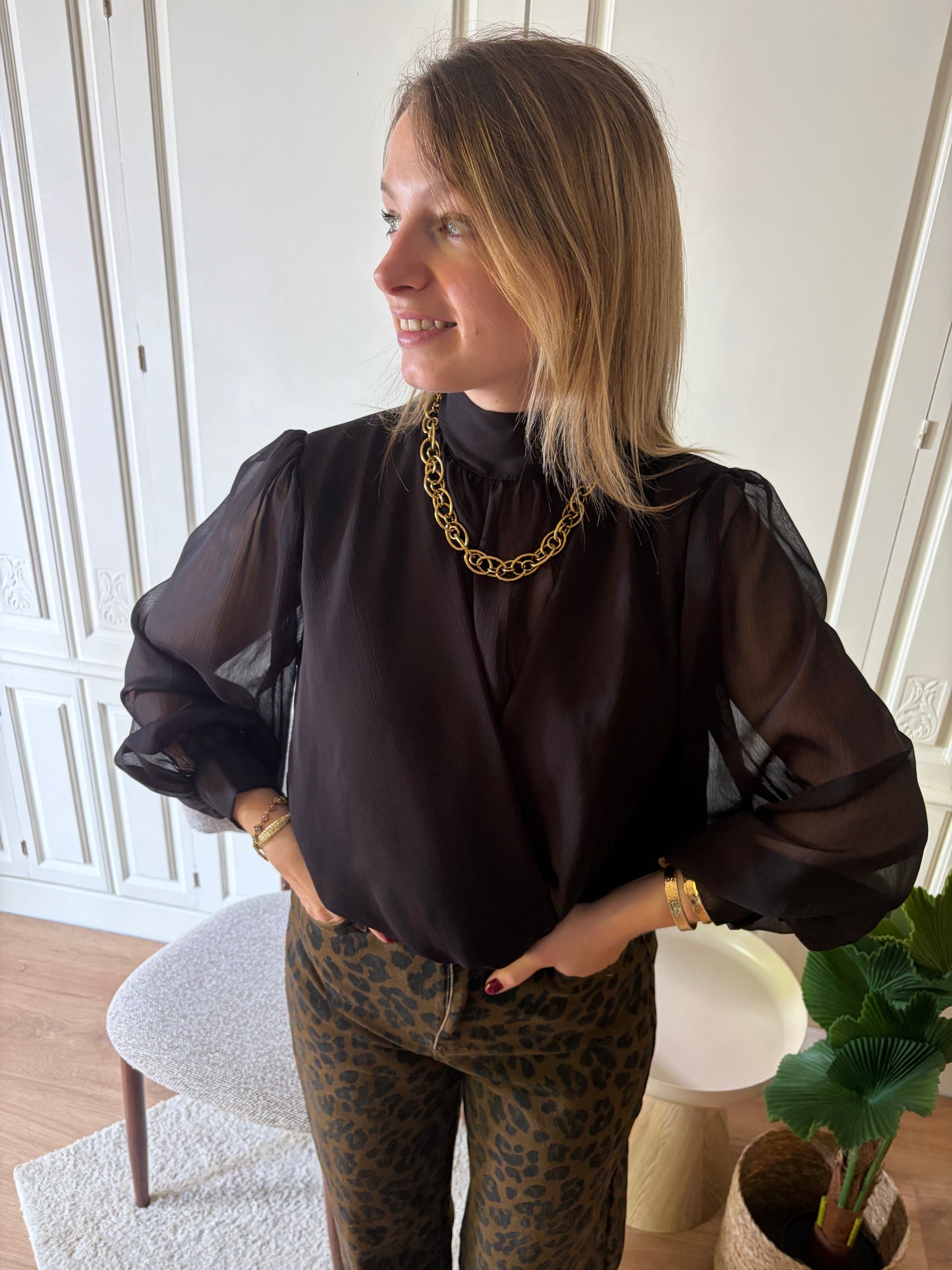 Blouse ARIA Noir