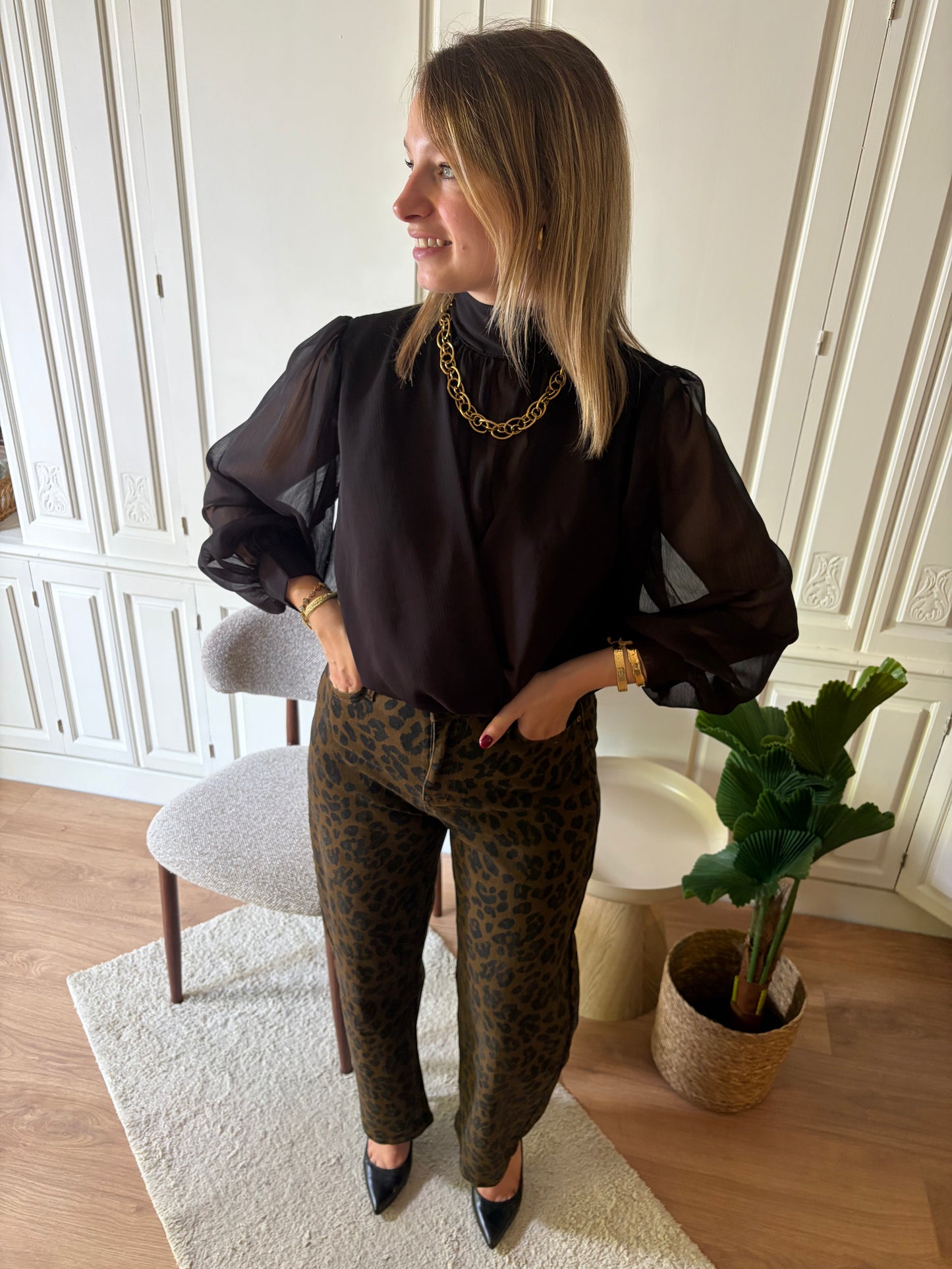 Blouse ARIA Noir
