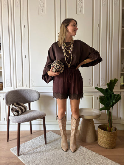 Blouse MOLLY Choco