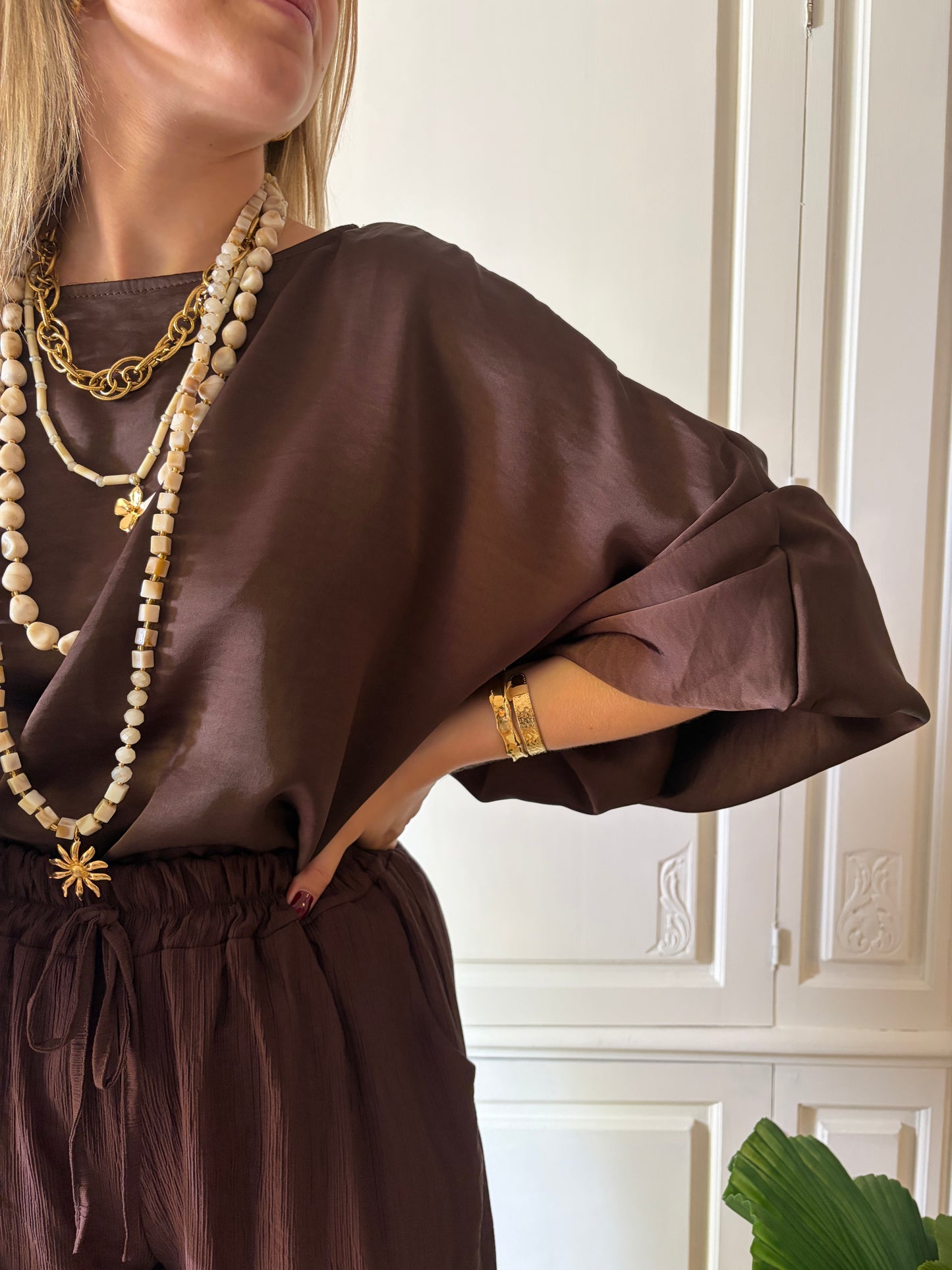 Blouse MOLLY Choco