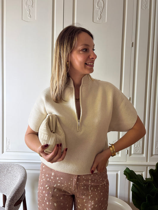 Pull OVIA Beige - Anemone Store