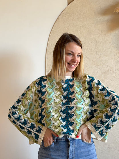 Haut crochet POLINE - Anemone Store