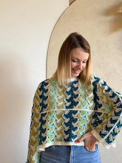 Haut crochet POLINE - Anemone Store